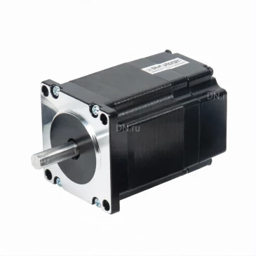 Шаговый серводвигатель PL86HS118-6004A-1K с энкодером 1000PPR, фланец - NEMA 34 (86мм), угол шага - 1.8гр, крутящий момент - 6.5Нм, IP54