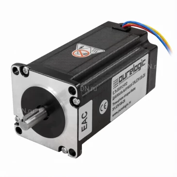 Электродвигатель шаговый 3PL110H127-D19 трехфазный, фланец - NEMA 43 (110мм), угол шага - 1.2гр, крутящий момент - 8Нм, IP54