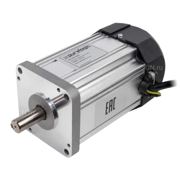 Электродвигатель бесколлекторный DT80BLF160-3140 трехфазный, фланец - NEMA 32 (80мм), мощность 0.75кВт, частота вращения ~4000об/мин, корпус - алюминий