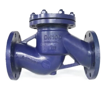 Клапан обратный, подъемный Победа-30 16с10нж Ду50 Ру16 фланцевый, корпус - сталь, диск - сталь, уплотнение - графит