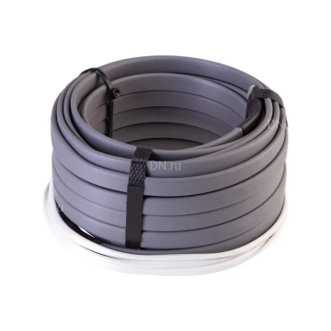 Кабель нагревательный PROCONNECT 16 Вт/м на трубу, саморегулирующийся, тепловая мощность - 32Вт, длина - 2м, цвет - серый, 220В