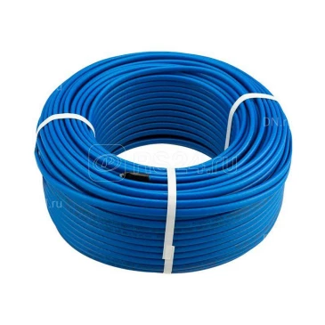 Кабель нагревательный PROCONNECT SRP16-2CR, экранированный, саморегулирующийся, тепловая мощность - 16Вт/м, длина - 50м, цвет - синий, 220В