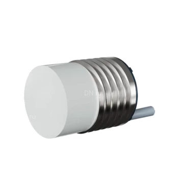 Индуктивный датчик Prompower KT130-D25PA-D355-LY резьбовой, монтаж - незаподлицо, расстояние срабатывания - 25мм, тип выходного сигнала - PNP-НО, соединение - кабель, материал корпуса - никелированная латунь, IP67