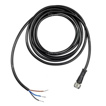 Кабель Prompower KJT-J8S3-LY для индуктивных датчиков, разъём - M8 прямой 3-pin, длина - 2м