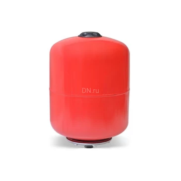 Расширительный бак OASIS RV-12 1″ Ру6.5 12л, мембранный, для систем отопления, корпус - углеродистая сталь, мембрана - EPDM, цвет - красный