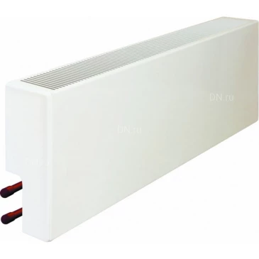 Конвектор настенный концевой Универсал КА2 У-17 Ру10, теплоотдача - 1.593кВт, корпус - сталь, подключение - боковое, левое