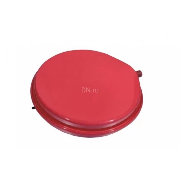 Расширительный бак OASIS RP-8 3/4″ Ру3 8л, мембранный, плоский, для систем отопления, корпус - углеродистая сталь, мембрана - EPDM, цвет - красный