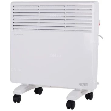 Конвектор Ресанта ОК-1000Е, мощность - 1кВт, степень защиты - IP24, белый