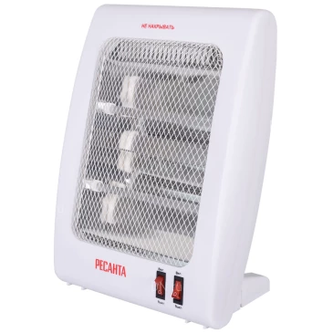 Обогреватель инфракрасный Ресанта ИКО-800Л ламповый (кварцевый), мощность - 0.8кВт, степень защиты - IP20