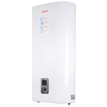 Водонагреватель электрический накопительный Ресанта ВН-100В, 100л, мощность - 2кВт, плоский
