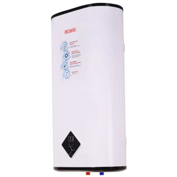 Водонагреватель электрический накопительный Ресанта ВН-50А, 50л, мощность - 2кВт, плоский