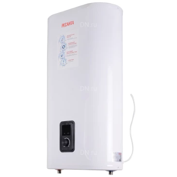 Водонагреватель электрический накопительный Ресанта ВН-50В, 50л, мощность - 2кВт, плоский