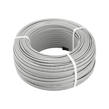 Кабель нагревательный REXANT SRL30-2, саморегулирующийся, тепловая мощность -30Вт/м, длина - 100м, цвет - серый, 220В