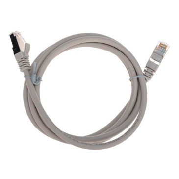 Патч-корд REXANT F/UTP 26AWG длина кабеля - 1.5 м, категория - 6, тип разъема - RJ-45, материал оболочки - LSZH, цвет - серый