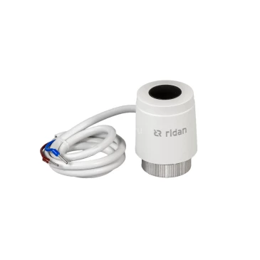 Электропривод Ридан TWA-KR, для клапанов с креплением M30-1.5, термоэлектрический, нормально открытый, напряжение - 230В