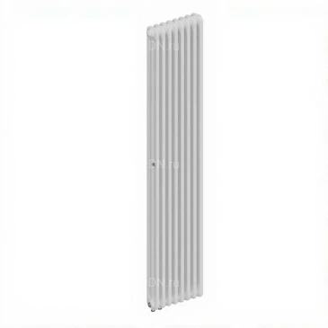 Радиатор стальной трубчатый RIFAR TUBOG Ventil 3180, 8 секций, 3 трубы, теплоотдача - 2336Вт, нижнее одностороннее подключение, с термостатическим клапаном, цвет - белый (матовый)