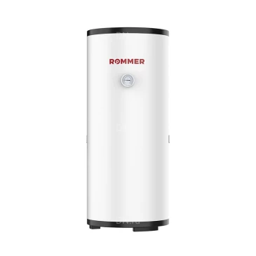 Бойлер косвенного нагрева ROMMER RWH-2110-000500 GT напольный, объем - 500л, мощность - 60кВт, корпус - эмалированная сталь, Tmax 95°C