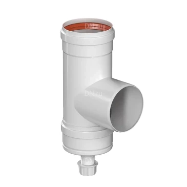 Конденсатоотводчик ROMMER RCA-0080-020138 Ду80 Т-образный традиционный, тип соединения - папа-мама