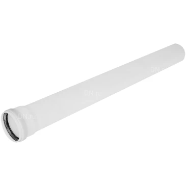 Удлинитель ROMMER RCA-0808-00000800 Ду80 L=800мм конденсационный, материал - PPR, цвет - белый, тип соединения - папа-мама