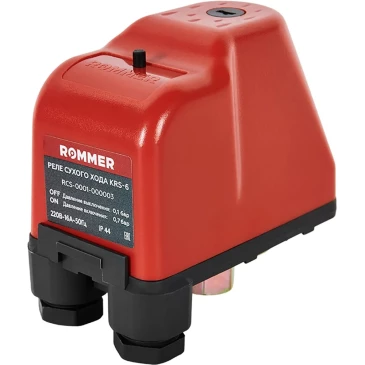 Реле сухого хода Rommer KRS-6 1/4″ максимальный коммутируемый ток - 16А Реле сухого хода Rommer KRS-6 1/4″ максимальный коммутируемый ток - 16А