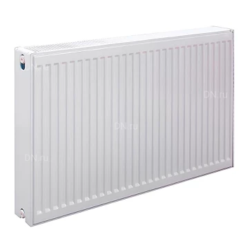 Радиатор стальной панельный ROMMER Compact RRS-2010-226120, тип 22, 600х1200мм, теплоотдача - 3037Вт, подключение - боковое, материал - сталь, цвет - белый