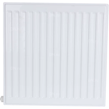 Радиатор стальной панельный ROMMER Ventil RRS-2020-214060, тип 21, 400х600мм, теплоотдача - 864Вт, подключение - нижнее правое со вставкой вентильной термостатической, материал - сталь, цвет - белый