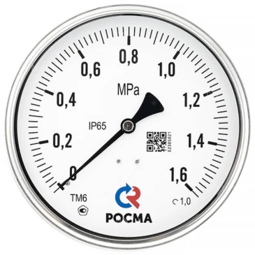 Вакуумметр осевой Росма ТВ-620ТЭ.00 (-0.1-0МПа) M20x1.5 1.0 виброустойчивый (готовый к гидрозаполнению) 150мм, тип - ТВ-620ТЭ, эксцентрическое присоединение, шкала (-0.1-0МПа), резьба M20x1.5, класс точности 1.0 Вакуумметр осевой Росма ТВ-620ТЭ.00 (-0.1-0МПа) M20x1.5 1.0 виброустойчивый (готовый к гидрозаполнению) 150мм, тип - ТВ-620ТЭ, эксцентрическое присоединение, шкала (-0.1-0МПа), резьба M20x1.5, класс точности 1.0