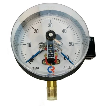 Мановакуумметр Росма ТМВ-610Р.02 (-0.1-0.3МПа) G1/2″ 1.5, общетехнический 150мм, тип ТМВ-610Р, радиальное присоединение, с электроконтактной приставкой II, резьба G1/2″, класс точности 1.5 Мановакуумметр Росма ТМВ-610Р.02 (-0.1-0.3МПа) G1/2″ 1.5, общетехнический 150мм, тип ТМВ-610Р, радиальное присоединение, с электроконтактной приставкой II, резьба G1/2″, класс точности 1.5