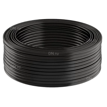 Кабель Россия ВВГнг(А)-FRLS 2х1.5, количество жил - 2, напряжение - 660В, сечение - 1.5мм2, материал изоляции - ПВХ пластикат, цвет - черный