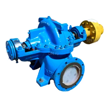 Насос центробежный Россия 1Д1250-125 поверхностный, корпус - чугун, мощность - 630кВт, напор - 125м, производительность - 20833л/мин, 6000В, без рамы