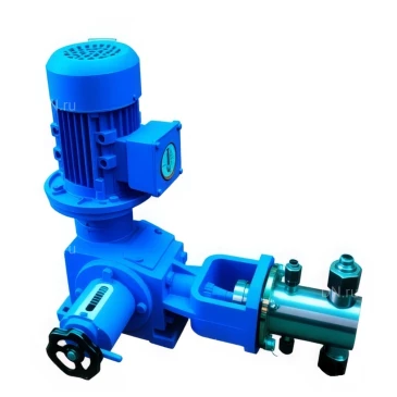 Насос дозировочный Россия НД 2,5-16/63 К14А, мощность - 0.25кВт, напор - 63атм, производительность - 16л/час, 380В