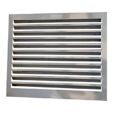 Решетка вентиляционная Россия РКДМ 300х200мм декоративная для клапана, материал - сталь