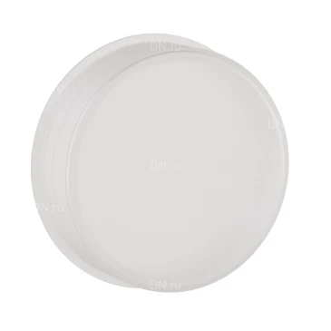 Заглушка Россия 75208.10 на воздуховод D75мм, материал корпуса - полипропилен