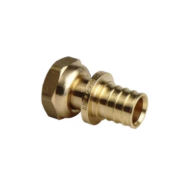 Муфта аксиальная РосТурПласт Дн32x1″ Ру16, с накидной гайкой, для труб PEX