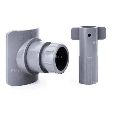 Врезка в трубу РосТурПласт Дн110x50 для системы Beta, материал - ABS пластик, цвет - серый Врезка в трубу РосТурПласт Дн110x50 для системы Beta, материал - ABS пластик, цвет - серый