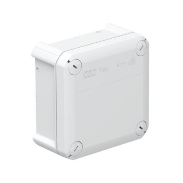 Коробка распределительная OBO Bettermann 114х114х57 IP66 T60 мм закрытая, корпус - пластик, цвет - светло-серый