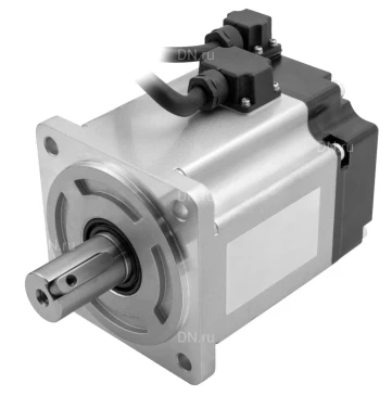 Серводвигатель LK Electronics LK-1000S17-80-3.0 трехфазный, монтажное исполнение - фланец NEMA 32 (80мм), мощность - 1.0кВт, частота вращения - 3000об/мин, энкодер 17Bit