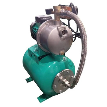 Насосная станция SHIMGE JET750G2-24L поверхностная, корпус - нержавеющая сталь, мощность - 0.75кВт, напор - 44м, производительность - 75л/мин, 220В Насосная станция SHIMGE JET750G2-24L поверхностная, корпус - нержавеющая сталь, мощность - 0.75кВт, напор - 44м, производительность - 75л/мин, 220В