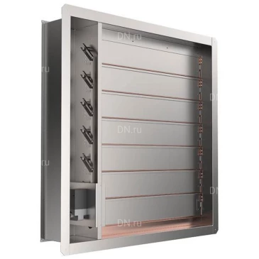 Клапан противопожарный SHUFT SHFDC-120-Mn-550_350-MB230-0-0-0-0 нормально-закрытый, прямоугольный, предел огнестойкости - El 120, корпус - оцинкованная сталь