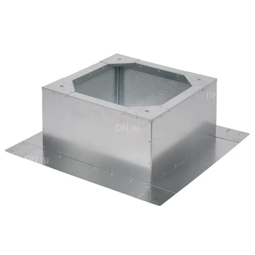 Короб крышный SHUFT RCV 220-311 для вентилятора RMV, цвет - серый, корпус - оцинкованная сталь