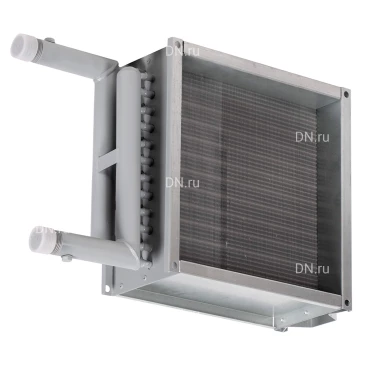 Воздухонагреватель канальный SHUFT WHC 300x300-2 водяной, корпус - оцинкованная сталь, мощность - 16.9кВт, производительность - 500м3/час