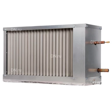 Воздухоохладитель канальный SHUFT WHR-R 900x500-4 фреоновый, корпус - оцинкованная сталь, мощность - 21.3кВт, производительность - 4365м3/час, 220/380В