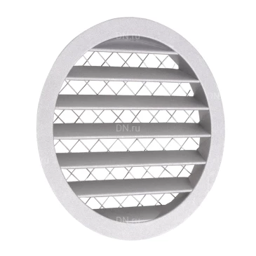 Решетка вентиляционная SHUFT PGC 100 наружная, материал - алюминий, серая