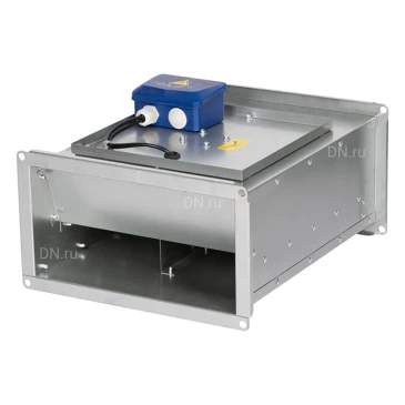 Вентилятор канальный SHUFT RFE-B EC 600x350 прямоугольный, максимальный напор - 1010Па, производительность - 5600м3/ч, корпус - оцинкованная сталь