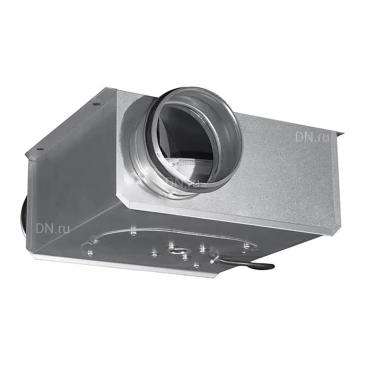 Вентилятор канальный SHUFT SLIM 200 VIM компактный, мощность - 148Вт, частота вращения - 2640об/мин, корпус - оцинкованная сталь