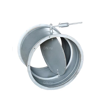 Клапан обратный SHUFT КО-ОЦ ф630 под фланцевое соединение, корпус - оцинкованная сталь