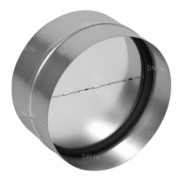 Клапан обратный SHUFT RSK 250КО в комплекте с хомутом быстросъемным БFCCr 250, круглое сечение, типоразмер - 250мм, корпус - оцинкованная сталь