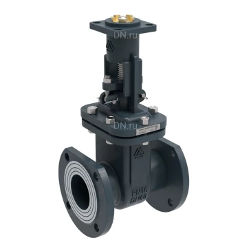 Задвижка клиновая 30с941нж СибЗТА Ду125 Ру16 фланцевая, клин - двухдисковый, шпиндель - выдвижной, корпус - сталь WCB, под электропривод