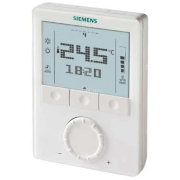 Термостат Siemens RDG100T комнатный электронный, 230В, белый Термостат Siemens RDG100T комнатный электронный, 230В, белый