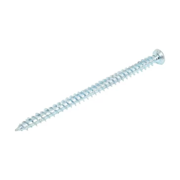 Шуруп по бетону (нагель) SORMAT 7.5х72мм, потайная головка, диаметр 7.5мм, длина 72мм, материал - сталь, покрытие - белый цинк, упаковка - 1200шт
